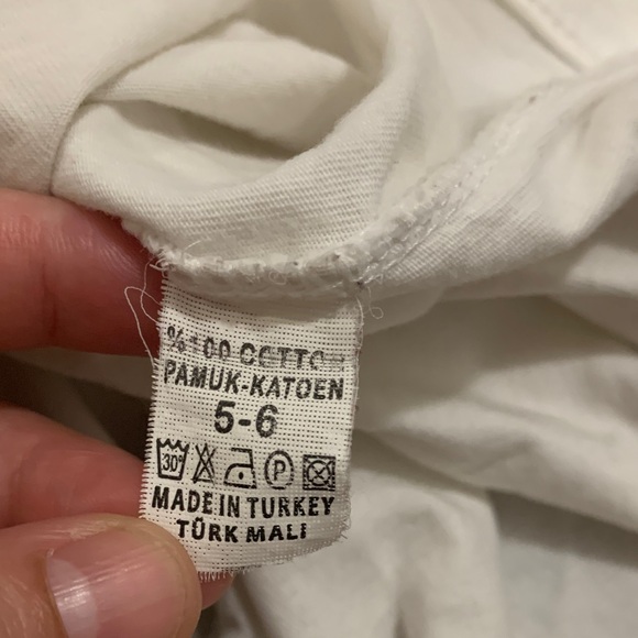 Gucci Kids White Logo Tee - Picture 6 of 6